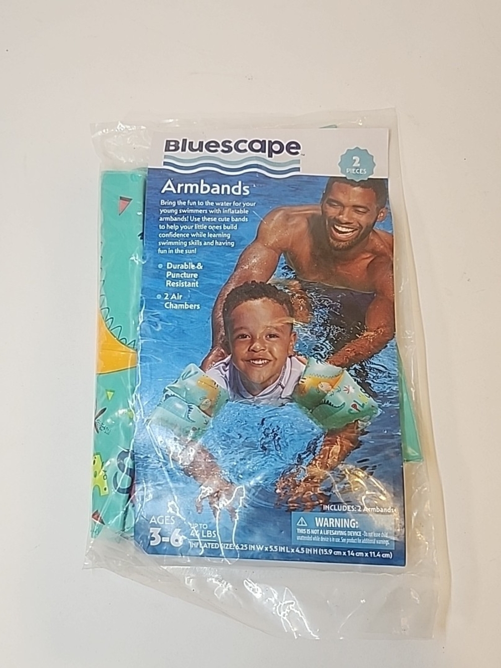 Kids Swim Armbands - Aqua/Turquoise